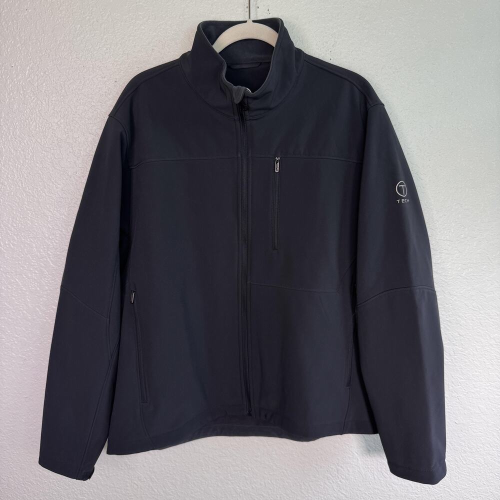 Tumi Tech Jacket Mens Softshell Full Zip Outdoor Outerwear Windbreaker Coat
